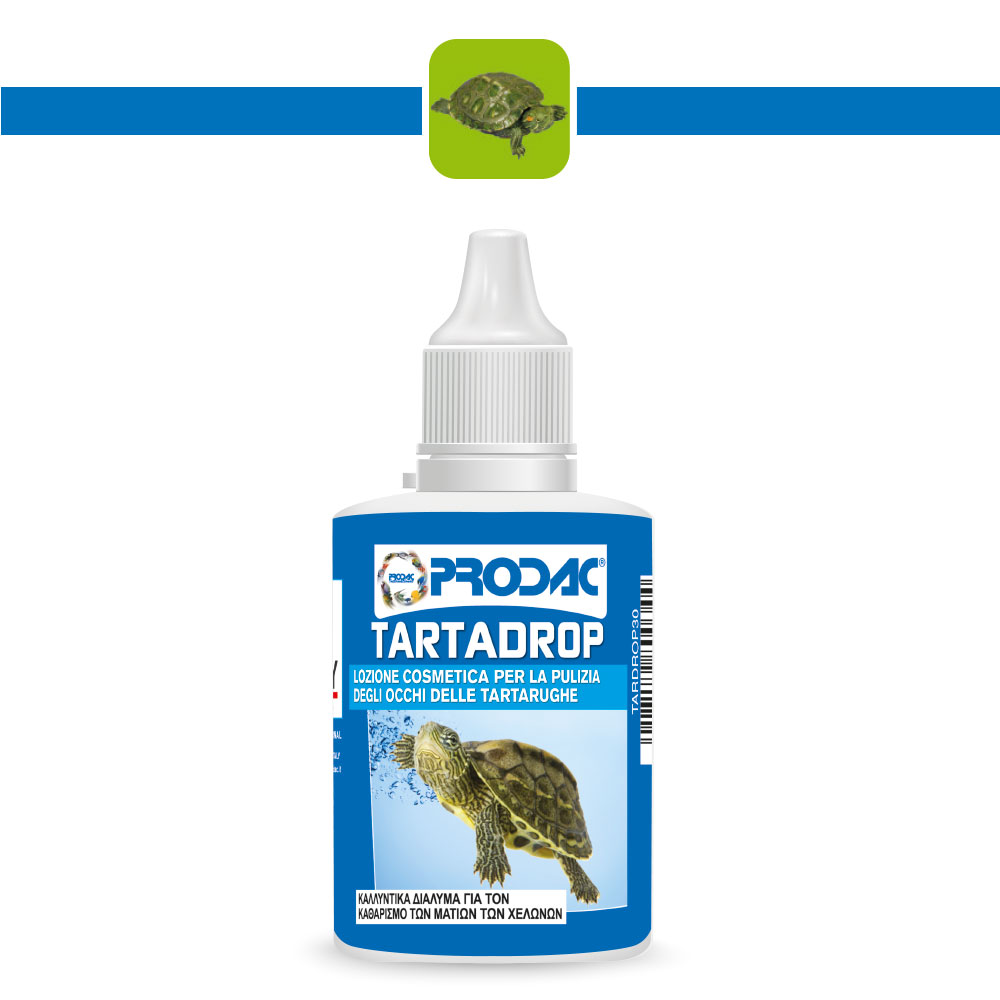 PRODAC TARTADROP soluzione pulizia degli occhi delle tartarughe