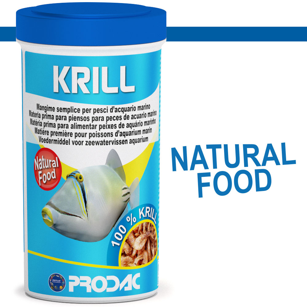 PRODAC KRILL - food for marine fish: 100% shrimp