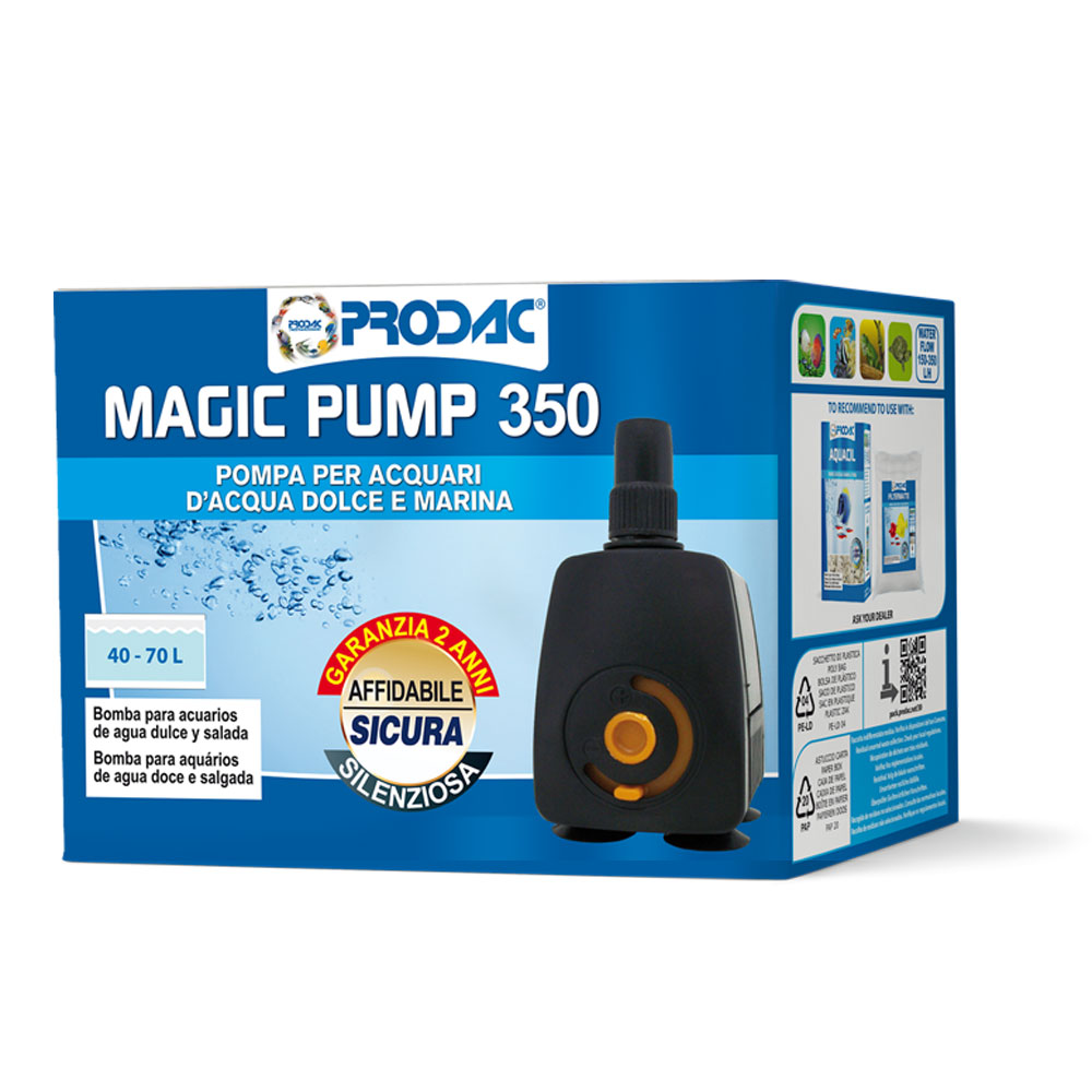 PRODAC MAGIC PUMP - Pompa adi ricircolo compatta per acquari