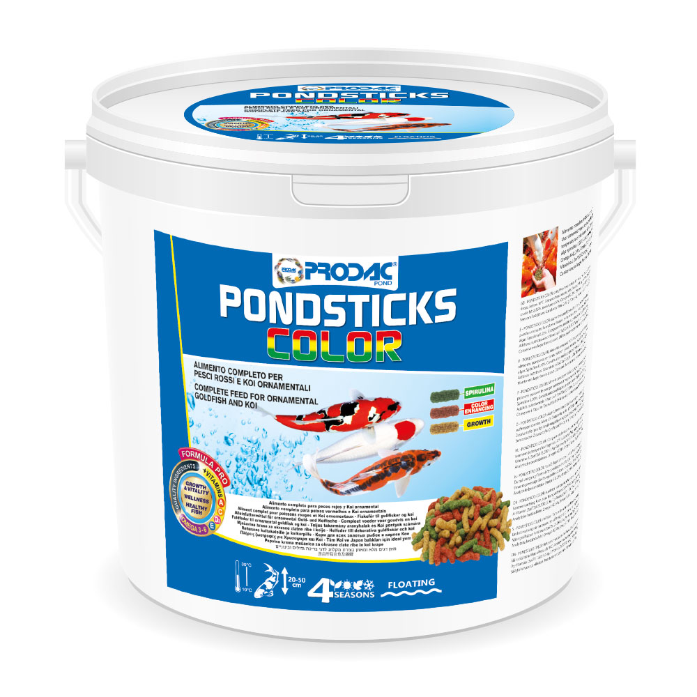 PRODAC PONDSTICKS COLOR x medium / large size goldfish / koi